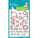 Lawn Fawn, lawn cuts/ Stanzschablone, shello, friend