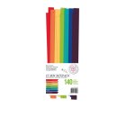 papier + ideen, Papierstreifen Mix 15mm, Regenbogen