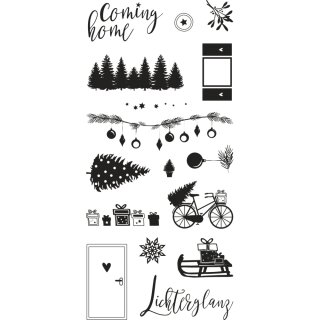 Clear Stamps - Coming Home, 97x205 mm, 16 Motive