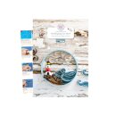 papier + ideen: Quilling Anleitung, Wellengang am Meer