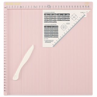 Vaessen Creative, Score Easy Falzbrett 30,5 x30,5 cm Rosa CM