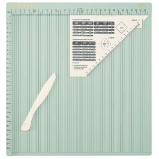 Vaessen Creative, Score Easy Falzbrett 30,5 x30,5 cm Minze CM