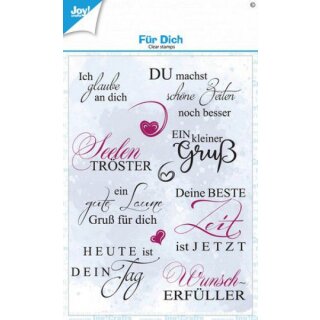 Joy!crafts, Clear Stamps, Für Dich