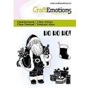 CraftEmotions, Clear Stamps, Weihnachtsmann mit Geschenken