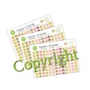 Dommerby Papir, Ausschneidebogen Gesichter Fairies &...