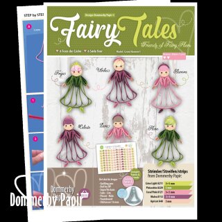 Dommerby Papir, Quilling Anleitung - Feen der Liebe