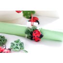 papier + ideen, Quilling Kit - Marienkäfer und Klee