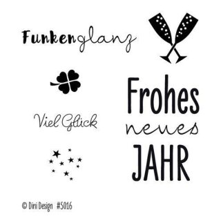 Dini Design, Clearstamp, Silvester