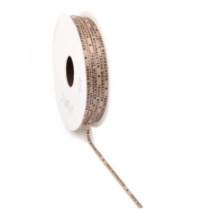 Vivant Band, Frohe Weihnachten gold, 50 m x 3 mm