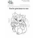 Sweet November Stamps, clear stamp, July Ruby Dragon