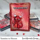 Sweet November Stamps, clear stamp, July Ruby Dragon
