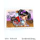 Sweet November Stamps, clear stamp, Flutterbee Kaylee