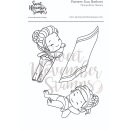 Sweet November Stamps, clear stamp, Fairwee Sun Bathers