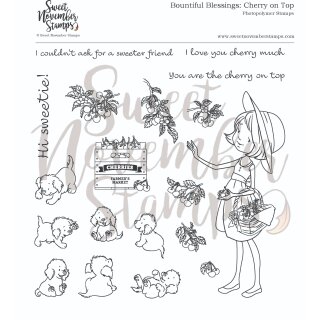Sweet November Stamps, clear stamp, Bountiful Blessings:...