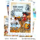 Sweet November Stamps, clear stamp, Fantasy Post Marks