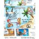 Sweet November Stamps, clear stamp, Background Builder: Yo Ho Ho