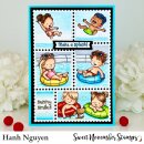 Sweet November Stamps, clear stamp, Sunny Smiles
