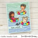 Sweet November Stamps, clear stamp, Sunny Smiles