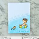 Sweet November Stamps, clear stamp, Sunny Smiles