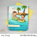 Sweet November Stamps, clear stamp, Sunny Smiles