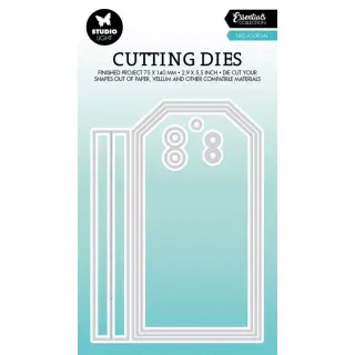 Studio Light, Cutting Die - Essentials Nr. 580 - Tag Journal