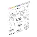 Tracey Hey, clear stamp A6, "Otterly Amazing"
