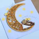 papier + ideen: Quilling Template, Moon