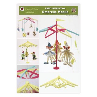 Karen Marie Klip: Quilling Anleitung, Umbrella Mobile