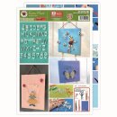 papier + ideen: Quilling Template, On Edge ABC
