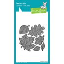 Lawn Fawn, lawn cuts/ Stanzschablone, stitched leaves