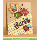 Lawn Fawn, lawn cuts/ Stanzschablone, stitched leaves