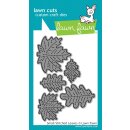 Lawn Fawn, lawn cuts/ Stanzschablone, small stitched leaves