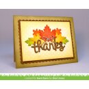 Lawn Fawn, lawn cuts/ Stanzschablone, small stitched leaves