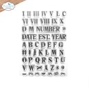 Elizabeth Craft Designs, Clear Stamps, Roman Numerals...