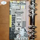 Elizabeth Craft Designs, Clear Stamps, Roman Numerals with Alpha