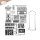 Elizabeth Craft Designs, Clear Stamps,Correspondence from the Past 3