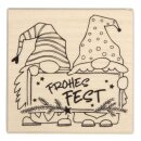 Butterer, Stempel, Frohes Fest Wichtelgrüße