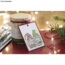Butterer, Stempel, Frohes Fest Wichtelgr&uuml;&szlig;e