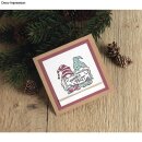 Butterer, Stempel, Frohes Fest Wichtelgr&uuml;&szlig;e