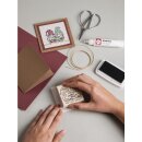 Butterer, Stempel, Frohes Fest Wichtelgr&uuml;&szlig;e