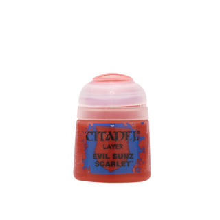 Warhammer Colour Layer: EVIL SUNZ SCARLET 12ml