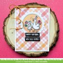 Lawn Fawn, clear stamp, silly goose!