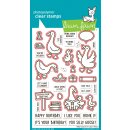 Lawn Fawn, lawn cuts/ Stanzschablone, silly goose!