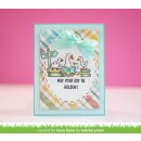 Lawn Fawn, clear stamp, silly goose! sentiment add-on