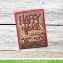 Lawn Fawn, clear stamp, spring basket add-on: fall