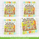 Lawn Fawn, clear stamp, spring basket add-on: fall
