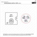 Lawn Fawn, clear stamp, spring basket add-on: fall
