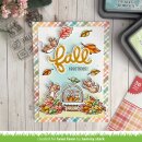Lawn Fawn, clear stamp, spring basket add-on: fall