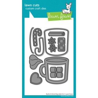 Lawn Fawn, lawn cuts/ Stanzschablone, build-a-drink mug...