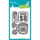 Lawn Fawn, lawn cuts/ Stanzschablone, build-a-drink mug...